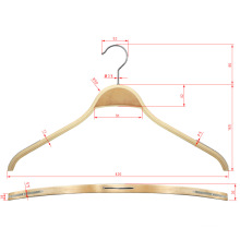 Несгибаемая ламинированные стиль Zara деревянный дисплей вешалка
